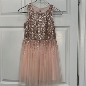 GAP sequin tulle dress